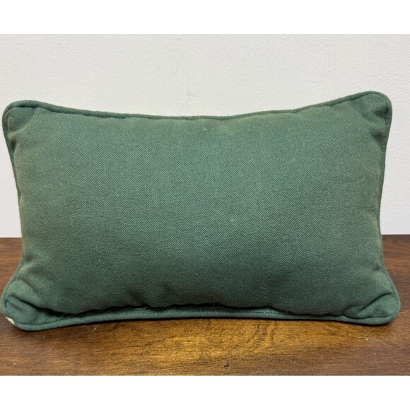 Vintage Needlepoint Accent I Only Golf On Days That End In Y Made In USA - Picture 2 of 4